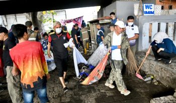Kolong Jembatan Pasopati Dibersihkan, Sekda Jabar Sentil Edukasi Sampah Rumah Tangga