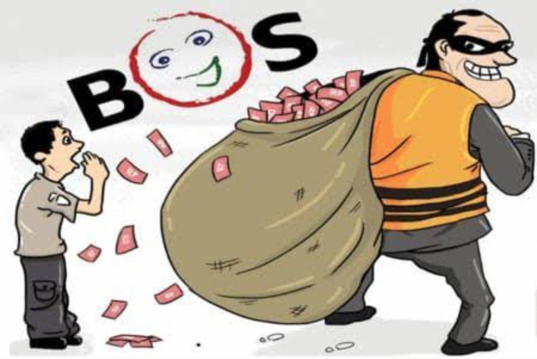 ILUSTRASI -- Korupsi dana BOS.