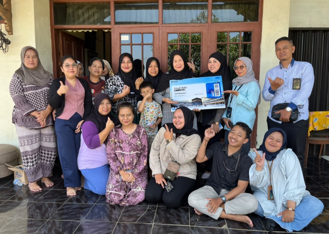 ​Apresiasi dedikasi nasabah, PNM Cabang Garut beri reward umrah gratis.
